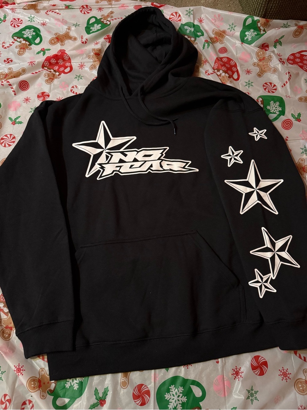 Black Star Logo Hoodie -